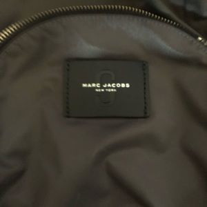 Marc Jacobs grey nylon backpack